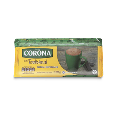 Corona Chocolate Tradicional 12 Unidades / 500 g 