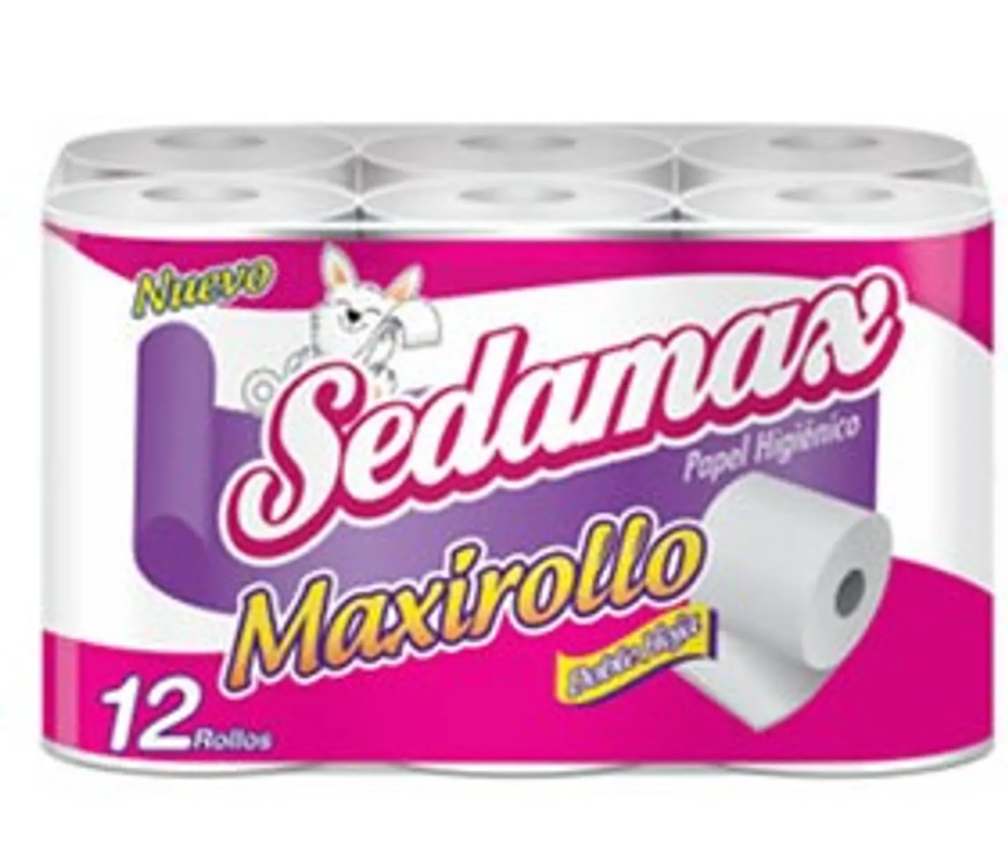 Sedemax 36  Maxirollos doble hoja 180 Hojas (35 metros) 3 paquetes x 12 Unidades 1