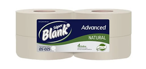 Super Blank advance natural doble hoja x 4 Unidades
