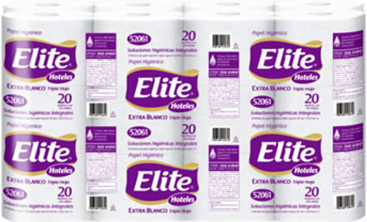 Elite-Hoteles-blanco-H-20-Mts x 72 Unidades 1