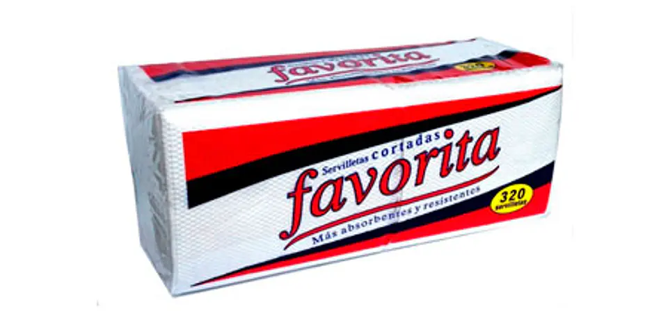 Servilleta favorita 320 x 24 Unidades 1