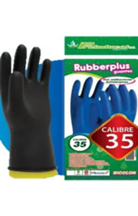 Guante Rubber Plus Calibre 35 Industrial T8