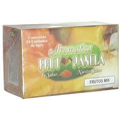 Aromática de Panela Frutos Mix 24 Unidades de 6grs