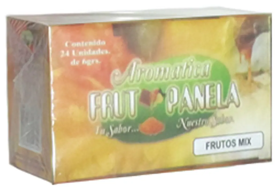 Aromática de Panela Frutos Mix 24 Unidades de 6grs 1