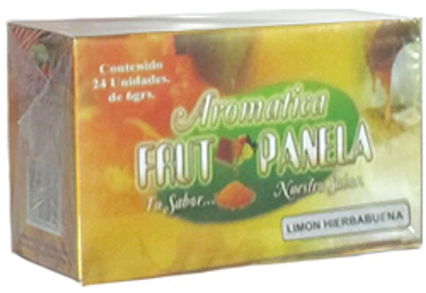 Aromática de Panela Limon Hierbabuena 24 Unidades de 6grs
