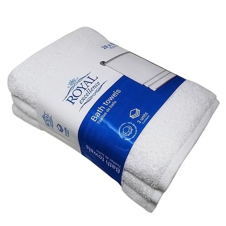 Royal Excellence Toallas de Baño para cuerpo x 12 Unidades 1