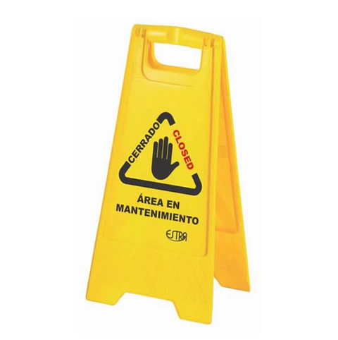 Señal de prevención Área en Mantenimiento