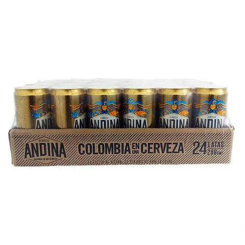 Andina Cerveza 24 unidades / 269 ml