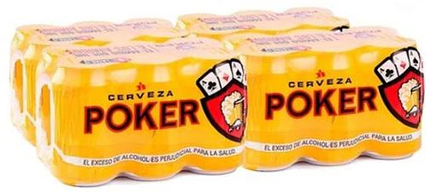 Poker Cerveza 4 Pack / 330 ml