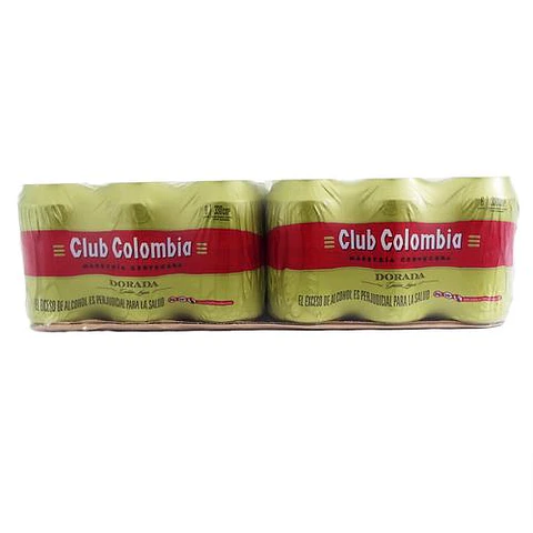 Club Colombia Cerveza Dorada en Lata 24 Unidades / 330 ml