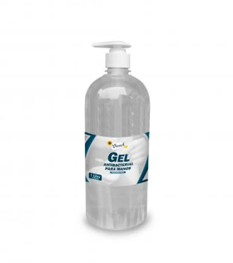 Gel Antibacterial 1 Litro x 12 Unidades 1