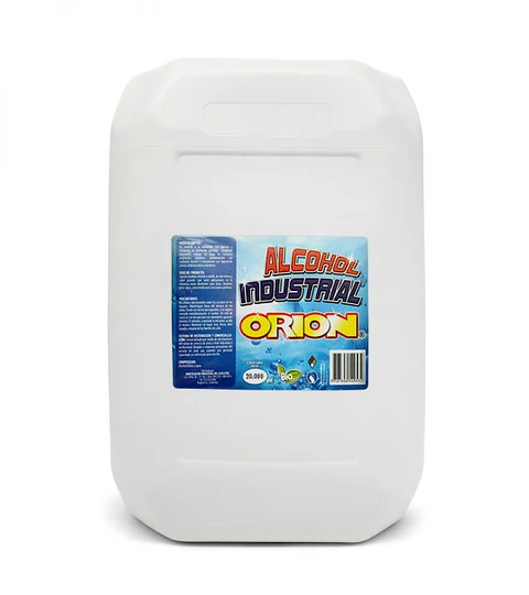 Alcohol Industrial ORION x 20 Litros