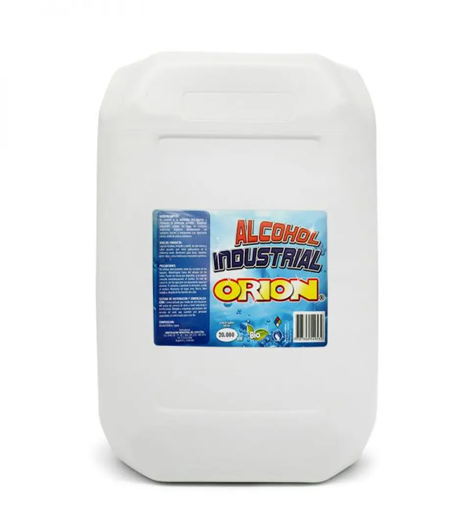 Alcohol Industrial ORION x 20 Litros 1