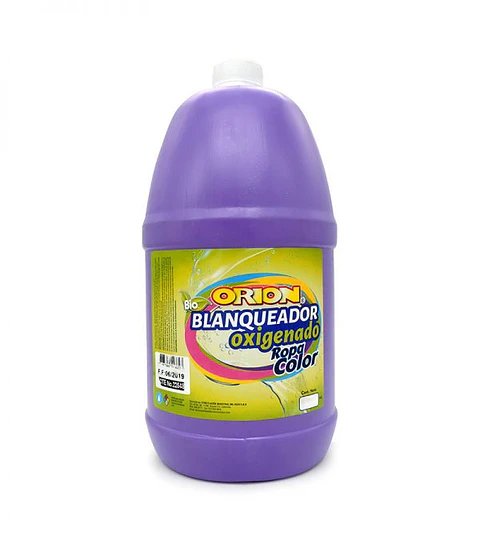 Blanqueador Oxigenado ropa color ORION x 3750 12 Unidades