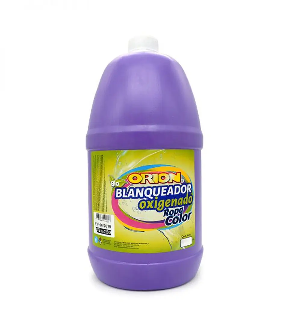 Blanqueador Oxigenado ropa color ORION x 3750 12 Unidades 1