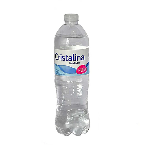 Agua Cristalina PET 600ml X 24 Unidades