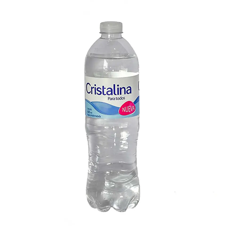 Agua Cristalina PET 600ml X 24 Unidades 1