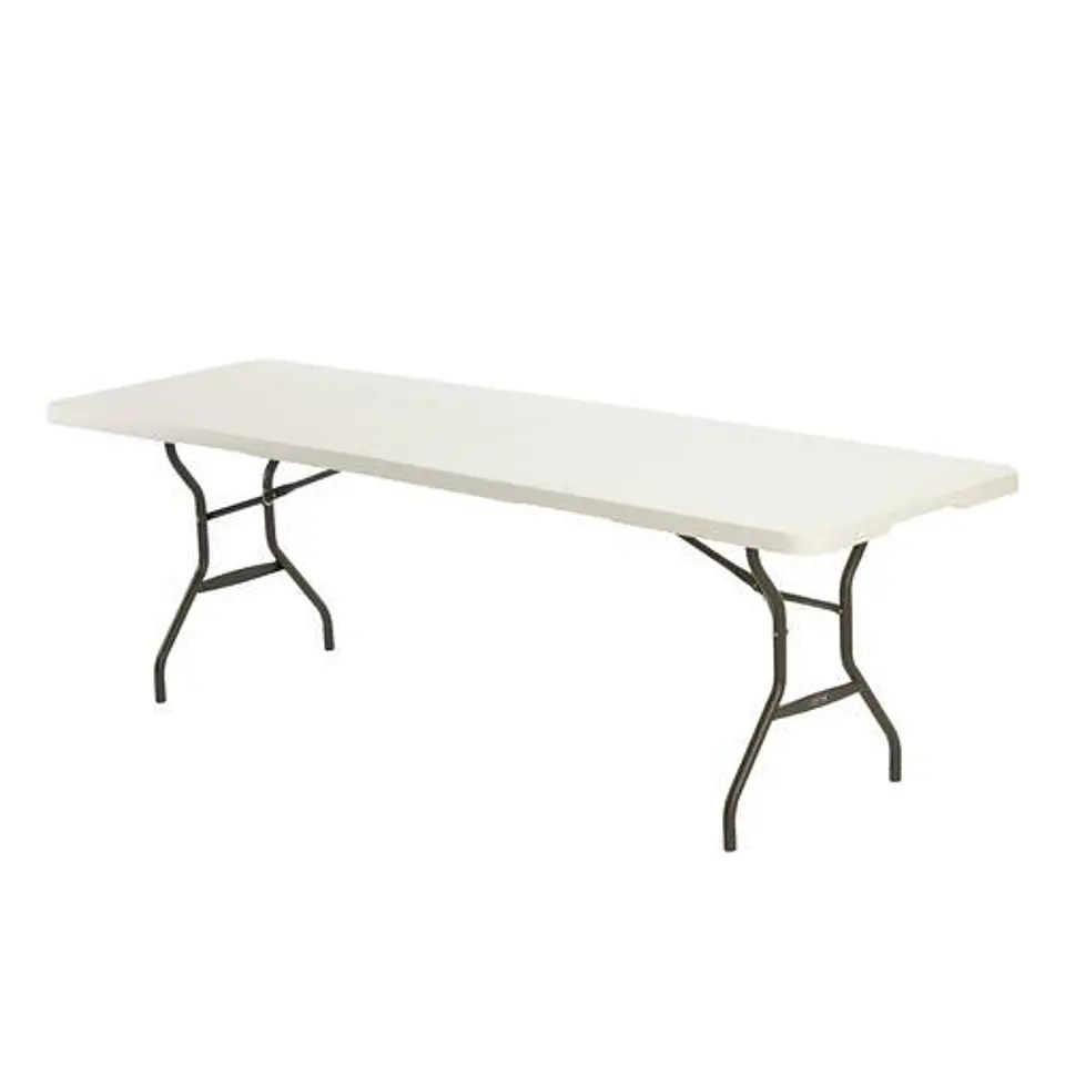 Lifetime Products Mesa Comercial Plegable de 243 cm 1