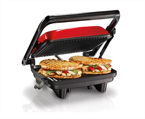 Hamilton Beach Sanduchera Gourmet con Rejilla Antiadherente