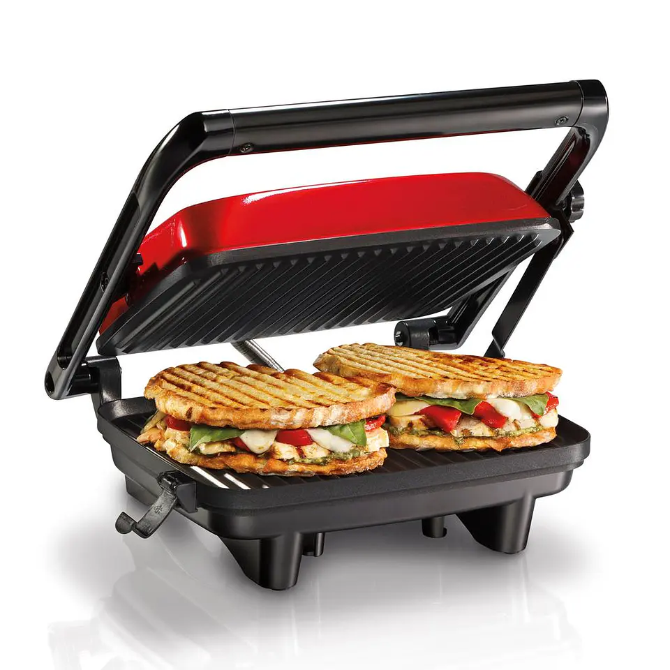 Hamilton Beach Sanduchera Gourmet con Rejilla Antiadherente 1