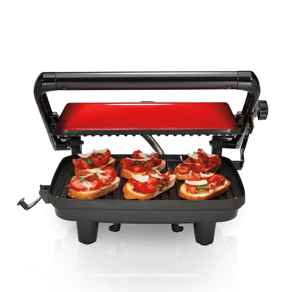 Hamilton Beach Sanduchera Gourmet con Rejilla Antiadherente 4