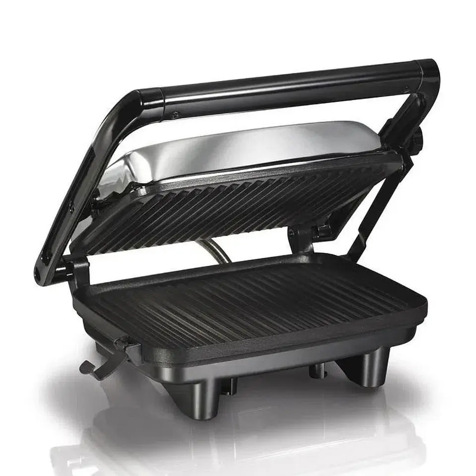 Hamilton Beach Sanduchera Gourmet con Rejilla Antiadherente. 2