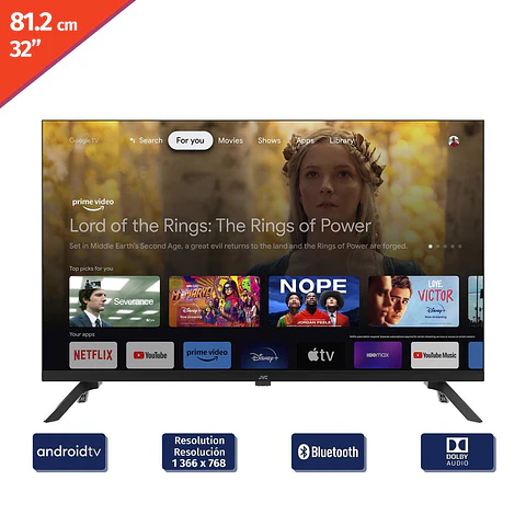 JVC 81.2 cm / 32" Pulgadas Smart HD Android TV 