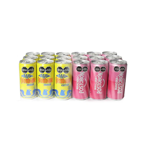 Postobon Mini Latas Surtidas 18 unidades / 269 ml