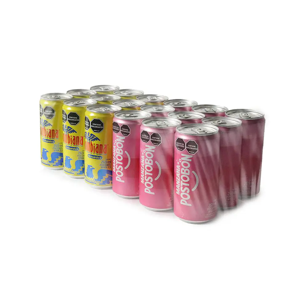 Postobon Mini Latas Surtidas 18 unidades / 269 ml 3