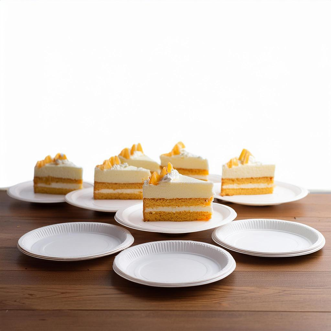 Platos de Papel Desechables 300 Unidades 4