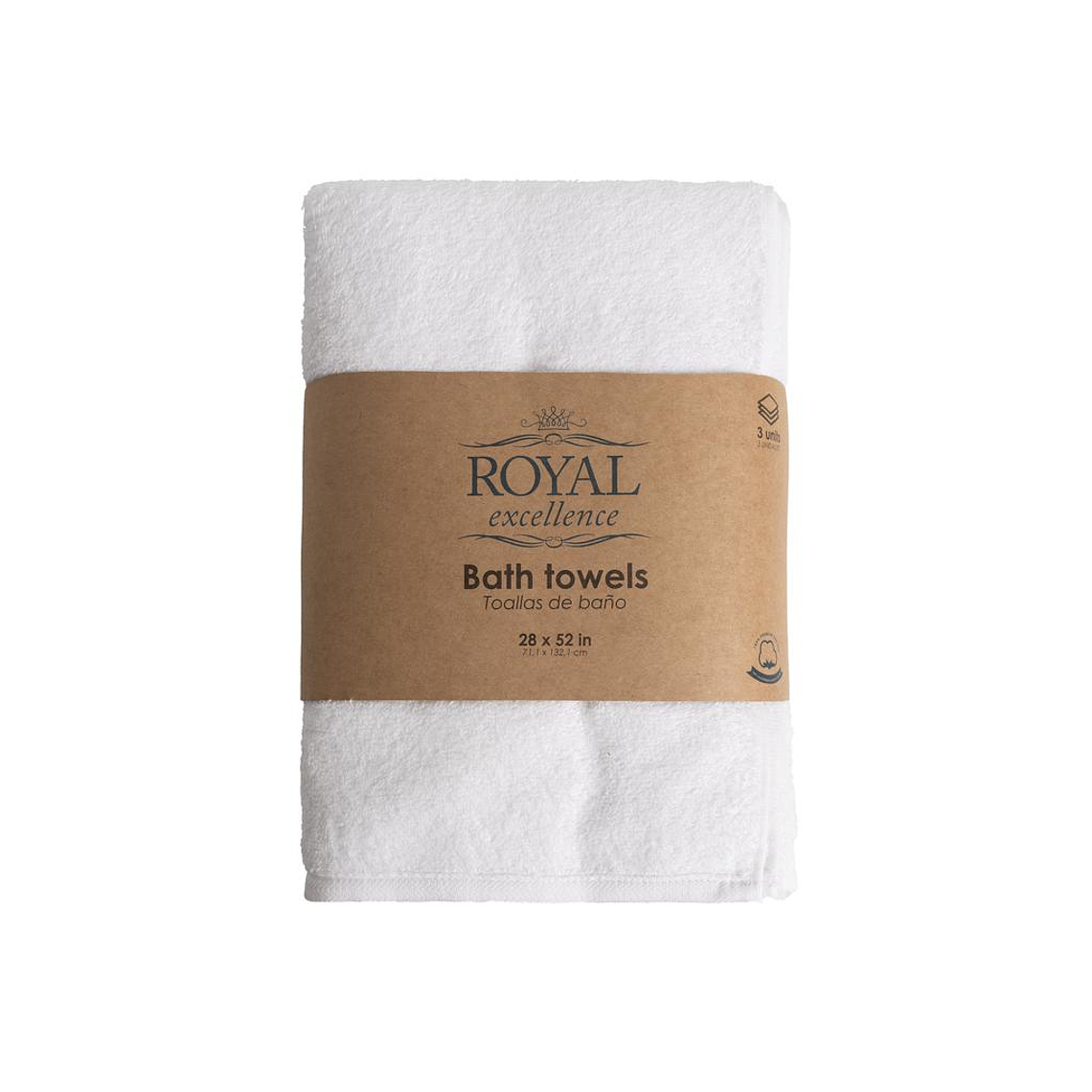Toalla Hotelera de Cuerpo X 3 Unidades 1