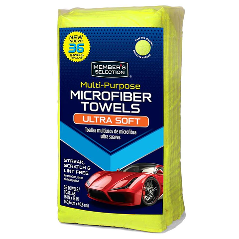Toallas de Microfibra 60 Unidades