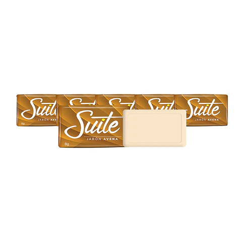 Jabon Tipo Hotel Suite Avena 8G x 600 Unidades