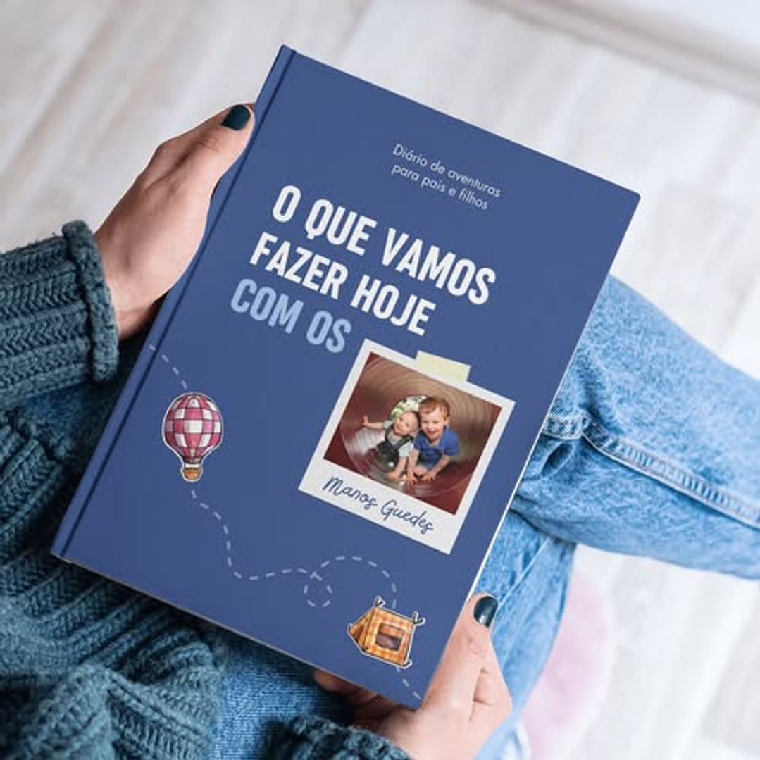 Diário de Aventuras para pais e filhos MDreamsBook Personalizado 6