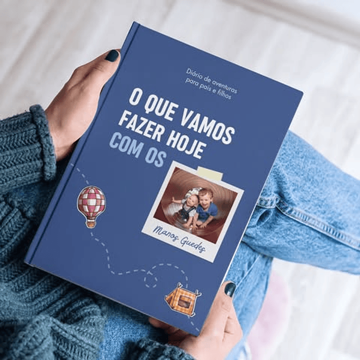 Diário de Aventuras para pais e filhos MDreamsBook Personalizado 6