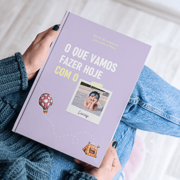 Diário de Aventuras para pais e filhos MDreamsBook Personalizado 7