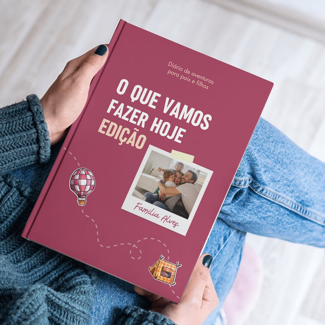 Diário de Aventuras para pais e filhos MDreamsBook Personalizado 10