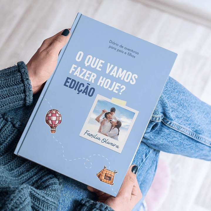 Diário de Aventuras para pais e filhos MDreamsBook Personalizado 11