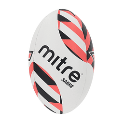 Balon de Rugby Mitre Sabre Blanco T5