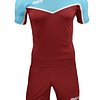 Uniforme Mitre Chelsea Adulto Burdeo-Celeste