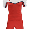 Uniforme Mitre Chelsea Delta Eco Adulto Rojo-Blanco