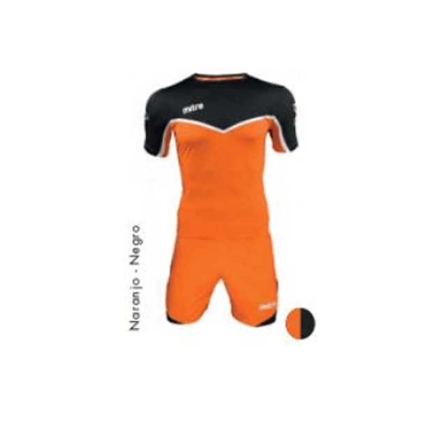 Uniforme Mitre Chelsea Niño Naranjo - Negro