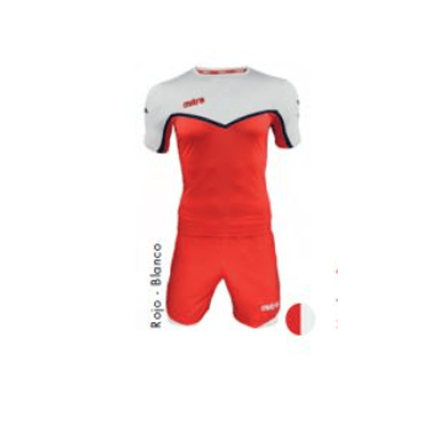 Uniforme Mitre Chelsea Niño Rojo - Blanco