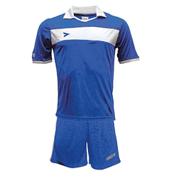 Uniforme Mitre London Eco Delta Adulto Azulino Blanco