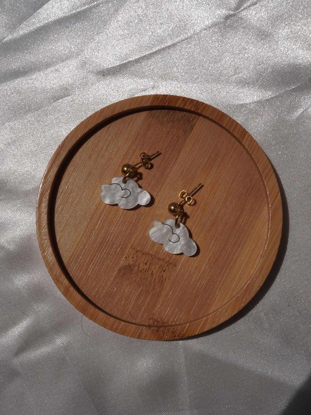 Aros mini nube (dorada) 1