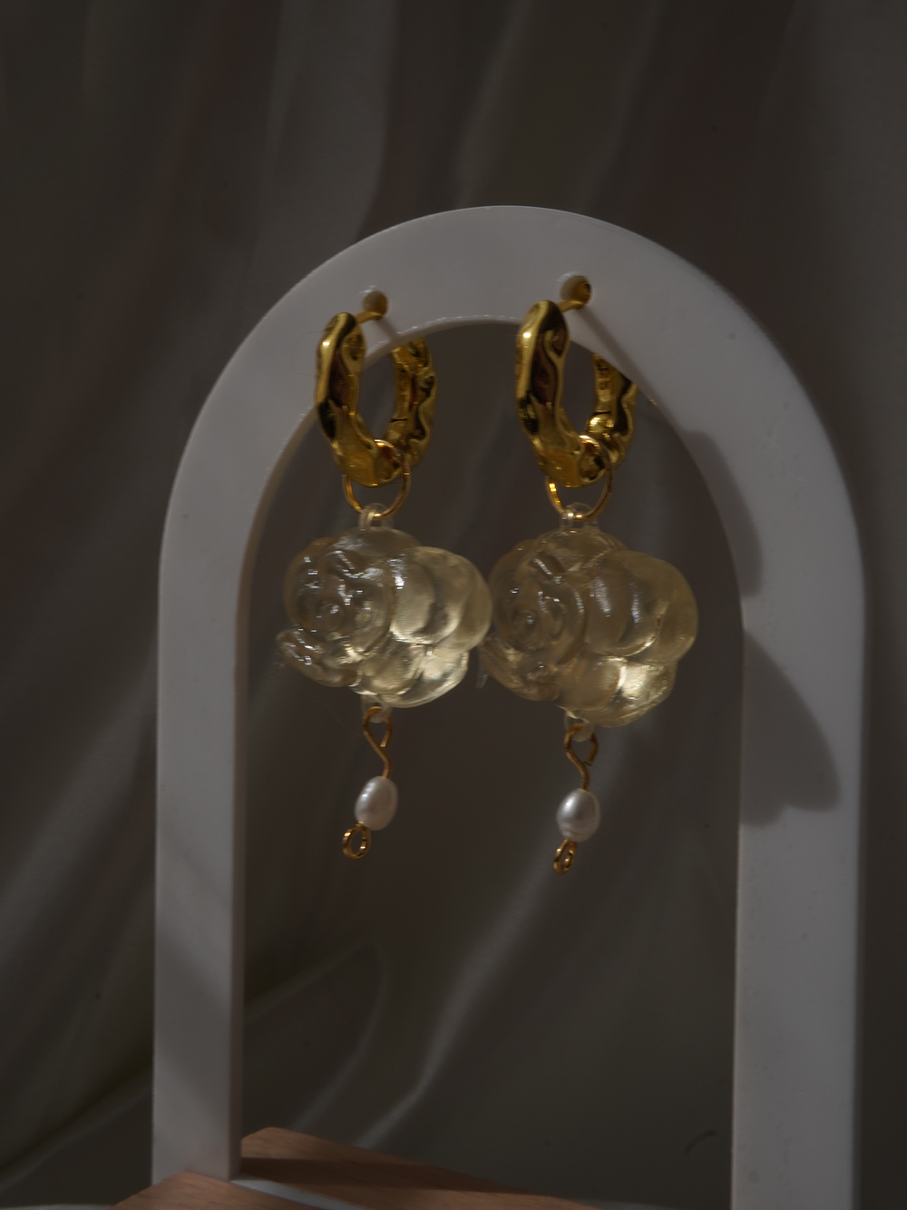 Aros Nube Perlas (Oro 18k) 1