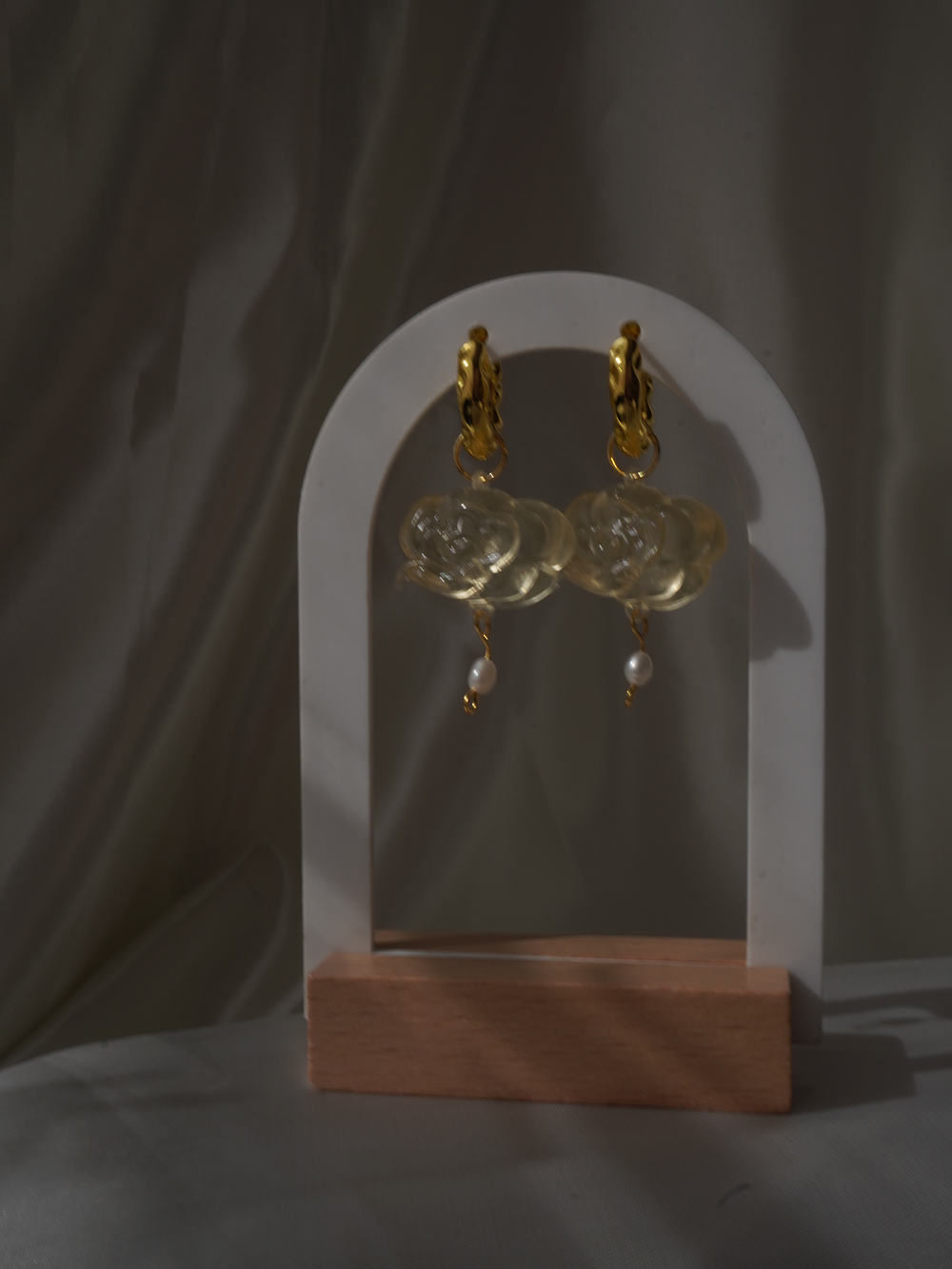 Aros Nube Perlas (Oro 18k) 5