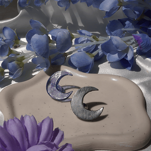 Earcuff Luna (Plateado)