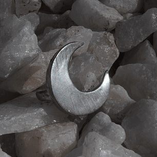 Earcuff Luna (Plateado)