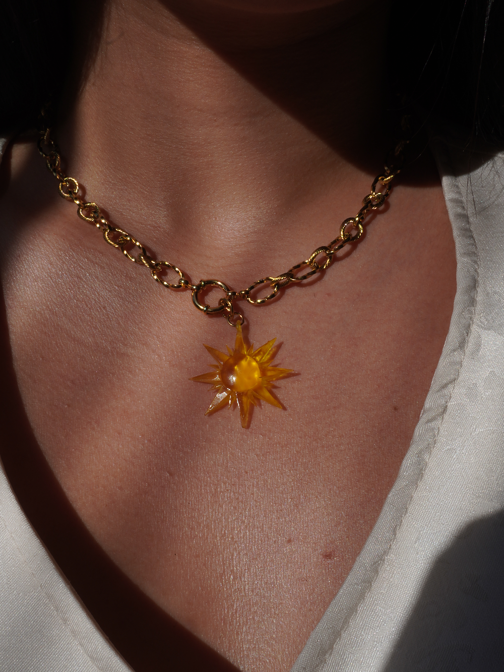 Collar Chain Dorado (dije intercambiable) 4